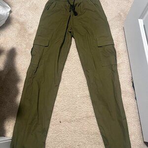Men's Khaki and Green Trousers